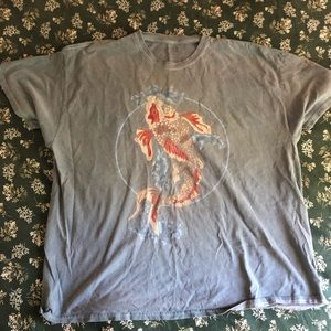 URBAN OUTFITTERS Koi Fish T-Shirt